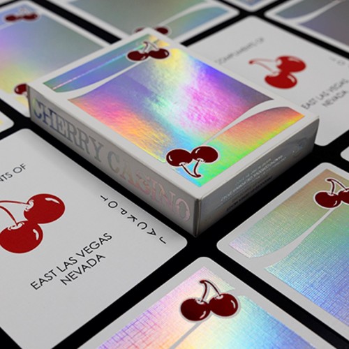 Bicycle Cherry Casino Sands Mirage Holographic Oyun Kağıdı iskambil Kartları Destesi