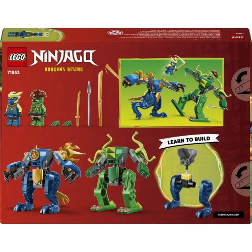 LEGO NINJAGO 71853 Jay’in Ejderha Robotu Savaşı 107 parçalık yapım seti