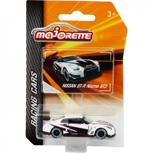 Racing Cars Majorette Nissan GT-R Nismo GT3 Tekli Arabaları 1:64 Diecast Oyuncakları Model