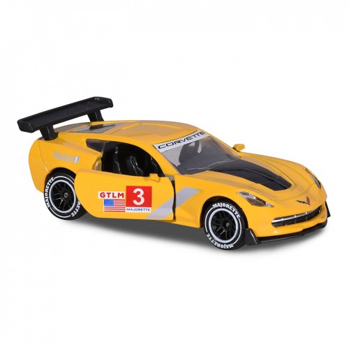 Racing Cars Majorette Chevrolet Corvette Tekli Arabaları 1:64 Diecast Oyuncakları Model