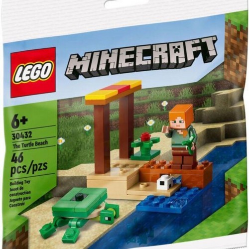 Lego Minecraft 30432 The Turtle Beach Oyuncakları Legoları