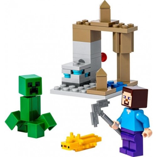 LEGO Minecraft 30647 The Dripstone Cavern Steve Creeper Oyuncakları