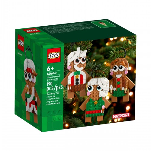 LEGO Iconic Zencefilli Kurabiye Süsleri 40642