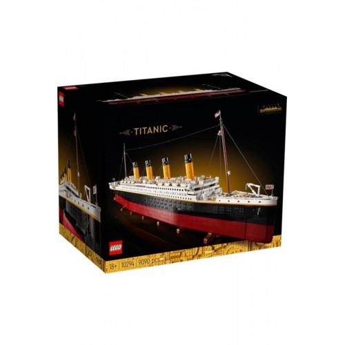 Lego 10294 Icons Titanik Titanic Dekoratif  Yetişkinler için Legolar 9090 Parça