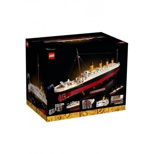 Lego 10294 Icons Titanik Titanic Dekoratif  Yetişkinler için Legolar 9090 Parça