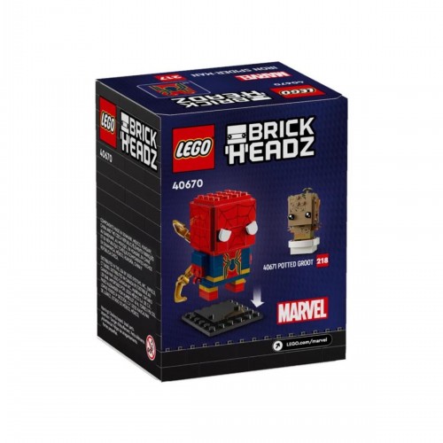 Lego Brickheadz 40670 Marvel  Demir Örümcek Adam Iron Spider-Man