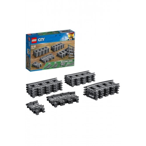 Lego City Raylar 60205 - Çocuklar için Oyuncak Yapım Seti (20 Parça)