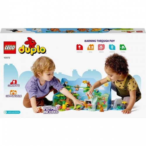Lego DUPLO Vahşi Güney Amerika Hayvanları 10973 -2 Yaş ve Üzeri Çocuklar için Yapım Seti (71 Parça)