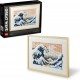 LEGO Art Hokusai – Büyük Dalga 31208 - Sanatseverler ve Yetişkinler Için Japon Tablo Yapım Seti 