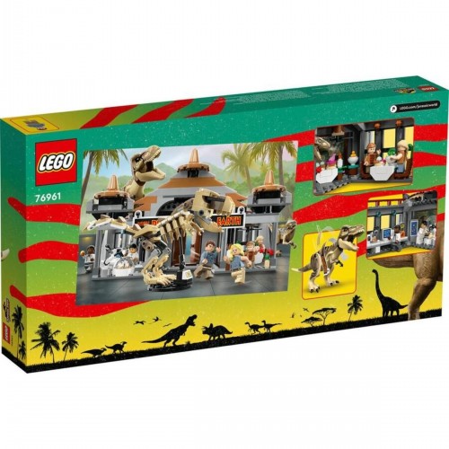 Lego Jurassic World Ziyaretçi Merkezi: T. Rex Ve Raptor Saldırısı 76961