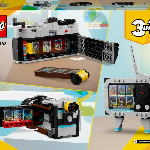 LEGO Creator Retro Fotoğraf Makinesi 31147 LEGO Creator Retro Fotoğraf Makinesi 31147