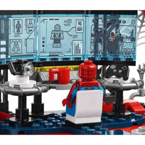 Lego Spider-Man Örümcek Adam Örümcek Yuvasına Saldırı +8 Yaş Marvel 76175