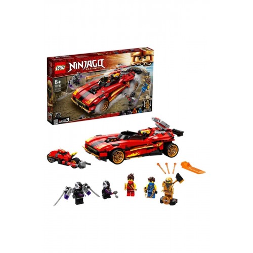 Lego Ninjago Legacy X-1 Ninja Turbo Otomobili 71737