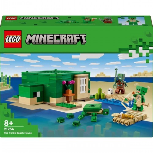 Lego Minecraft Kaplumbağa Plaj Evi 21254 Oyuncak (234 Parça)