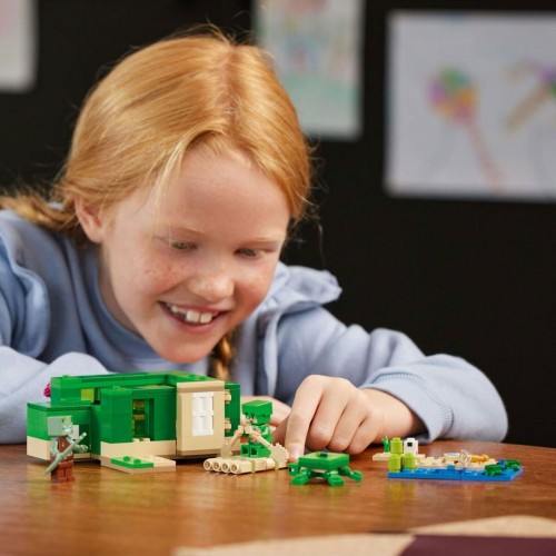 Lego Minecraft Kaplumbağa Plaj Evi 21254 Oyuncak (234 Parça) Lego Minecraft Kaplumbağa Plaj Evi 21254 Oyuncak (234 Parça)