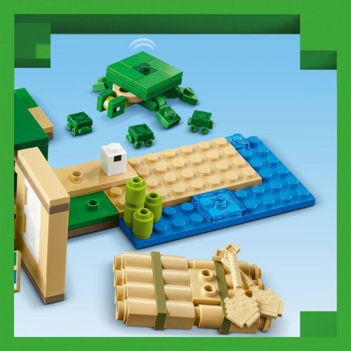 Lego Minecraft Kaplumbağa Plaj Evi 21254 Oyuncak (234 Parça)