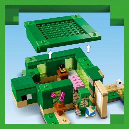 Lego Minecraft Kaplumbağa Plaj Evi 21254 Oyuncak (234 Parça)