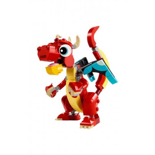 Lego Creator Kırmızı Ejderha 31145 Oyuncak Yapım Seti (149 Parça)