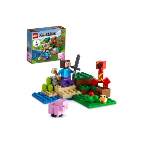 Lego Minecraft Creeper ™ Pususu 21177 Oyuncakları
