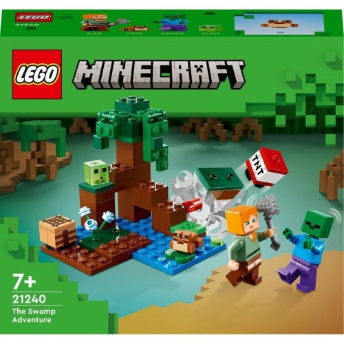 Lego Minecraft Bataklık Macerası 21240 Oyuncak (65 Parça)