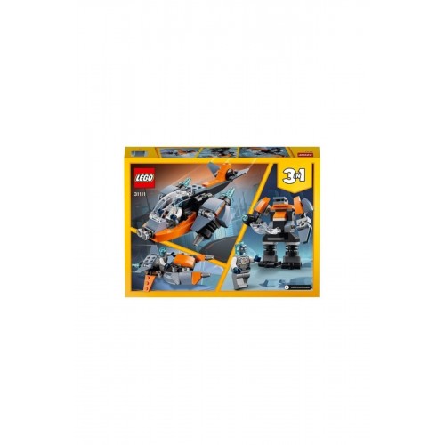 Lego Creator 3’ü 1 Arada Siber Insansız Hava Aracı 31111 (113 PARÇA)