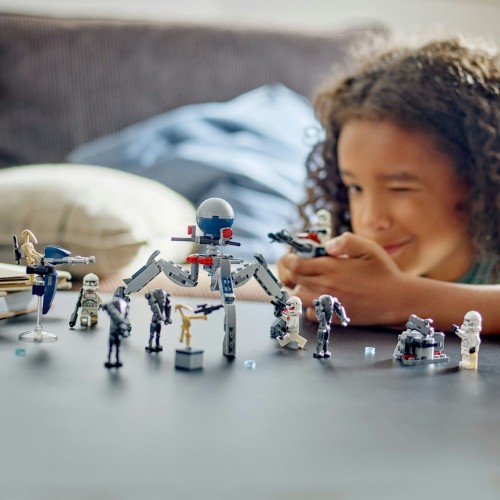 LEGO Star Wars Klon Trooper ve Savaş Droidi Savaş Paketi Seti 75372