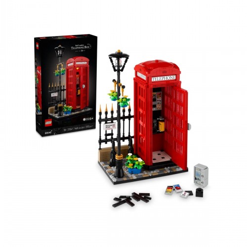 Lego Ideas 21347 Red London Telephone Box (1460 Parça)