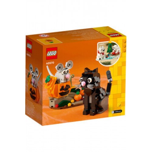 Lego Iconic Cadılar Bayramı Kedi ve Fare 40570