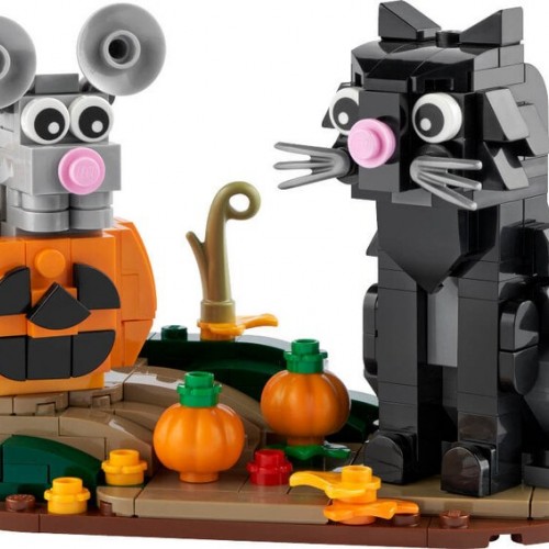 Lego Iconic Cadılar Bayramı Kedi ve Fare 40570