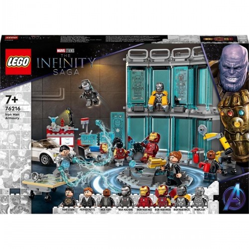 Lego Marvel Iron Man Cephaneliği 76216 (496 Parça) Lego Marvel Iron Man Cephaneliği 76216 (496 Parça)