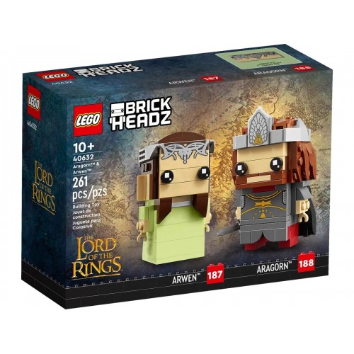Lego Brickheadz Lord of The Rings Aragorn ™ Ile Arwen ™ 40632