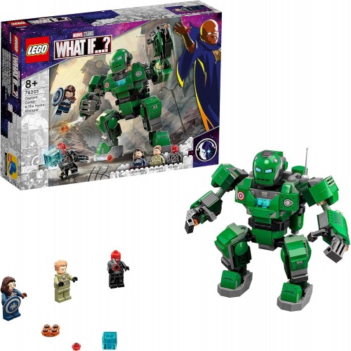 Lego Marvel Avengers Yüzbaşı Carter Ve Hydra Ezici 76201 Oyuncakları