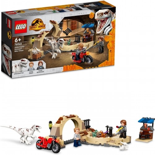 Lego Jurassic World Atrociraptor Dinozor Motosiklet Takibi 76945