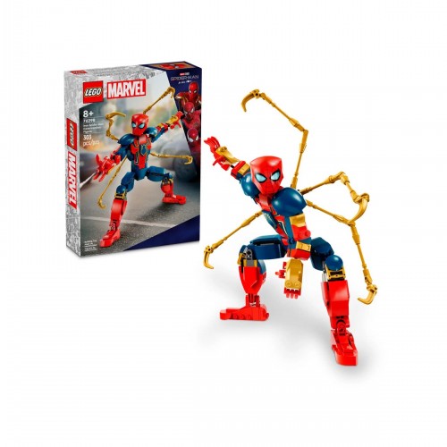 Lego Marvel Iron Örümcek Adam Yapım Figürü 76298