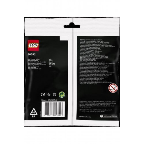 Lego Ninjago 30592 Mini Thunder Raider Mini Gök Gürültüsü Akıncısı Oyuncakları