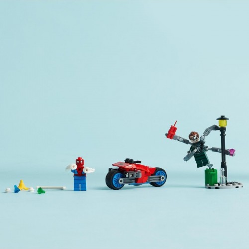 Lego Marvel Motosiklet Takibi: Örümcek Adam Doktor Oktopus’a Karşı 76275 (77 Parça)