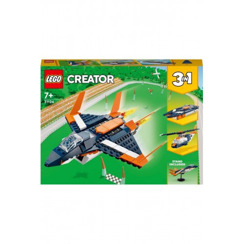 Lego Creator Süpersonik Jet 3ü1 Arada 31126 (210 Parça)