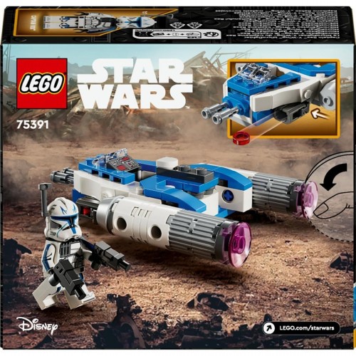 Lego StarWars Klon Savaşları Yüzbaşı Rex™ Y-Wing™ Mikro Savaşçı 75391 -6 Yaş ve Üzeri Set(99Parça)