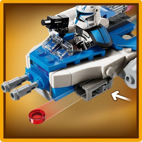 Lego StarWars Klon Savaşları Yüzbaşı Rex™ Y-Wing™ Mikro Savaşçı 75391 -6 Yaş ve Üzeri Set(99Parça)