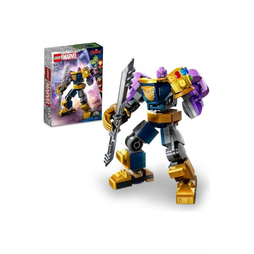 Lego Marvel Thanos Robot Zırhı 76242 (113 Parça) Oyuncakları