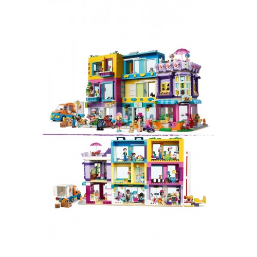 Lego Friends Ana Cadde Binası 41704 (1682 Parça)