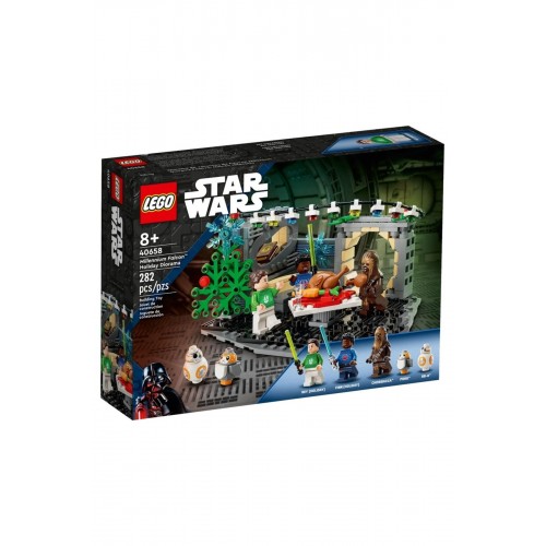 Lego Star Wars Millennium Falcon Yılbaşı Dioraması 40658 (282 Parça)