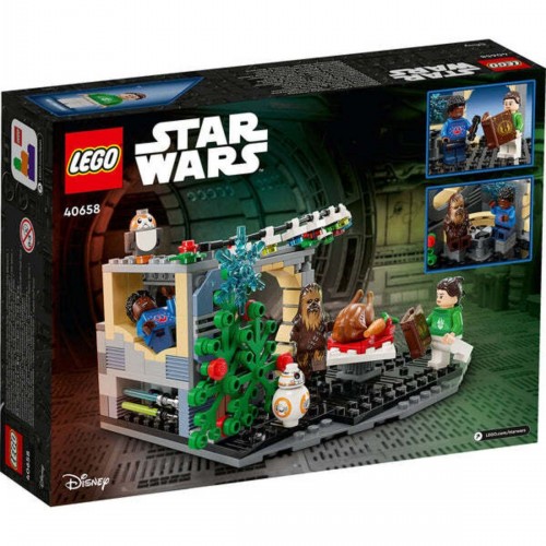 Lego Star Wars Millennium Falcon Yılbaşı Dioraması 40658 (282 Parça)
