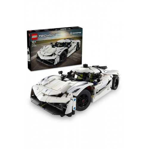 Lego Technic Koenigsegg Jesko Absolut Beyaz Hiper Araba 42184 (801Parça)