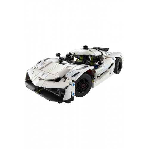 Lego Technic Koenigsegg Jesko Absolut Beyaz Hiper Araba 42184 (801Parça)