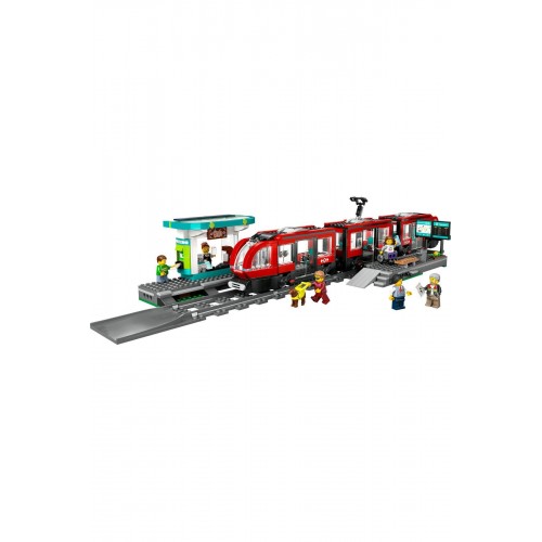 Lego City Şehir Merkezi Tramvay İstasyonu 60423 (811 Parça)