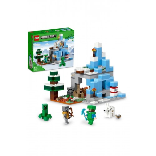 Lego Minecraft Donmuş Tepeler 21243 (304 Parça)