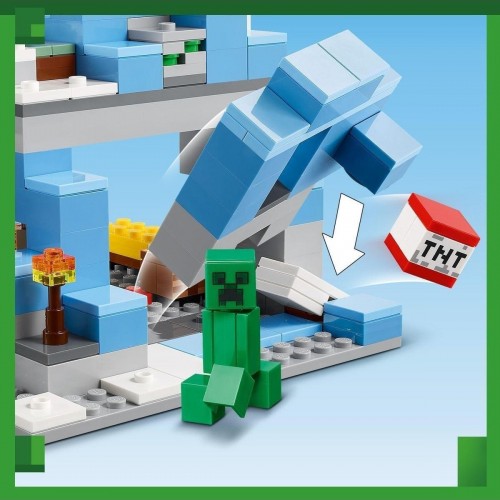 Lego Minecraft Donmuş Tepeler 21243 (304 Parça)