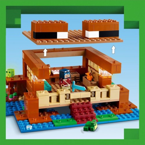 Lego Minecraft Kurbağa Evi 21256 (400 Parça)