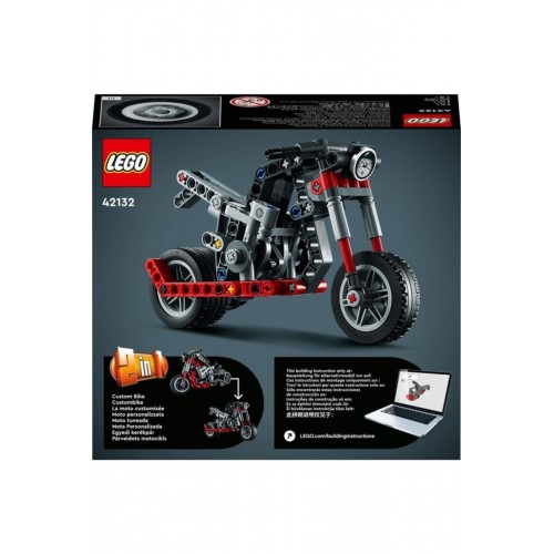 Lego Technic Chopper Motorsiklet 42132 (163 Parça)